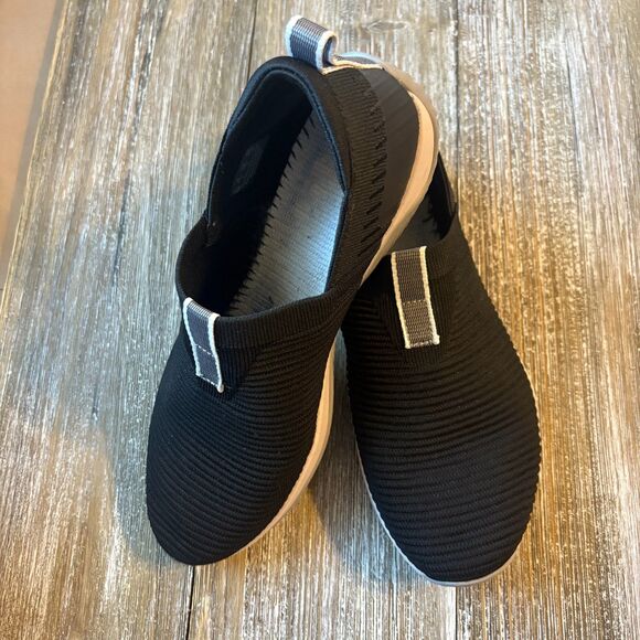 Ryka Echo Knit Shoes Womens 8.5M Black Slip-On Sneaker - Picture 2 of 5